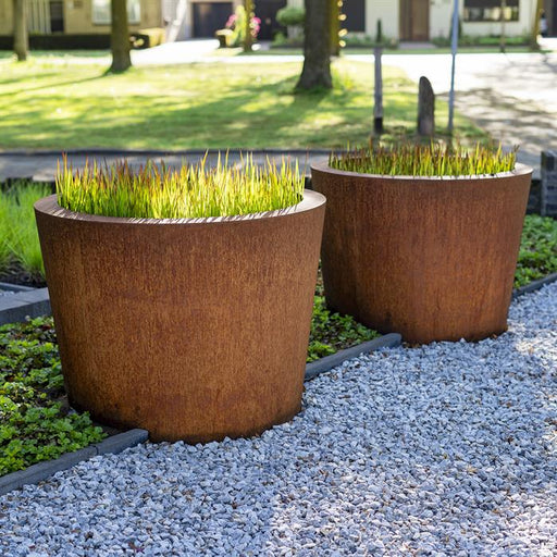 Adezz CONIC planter corten