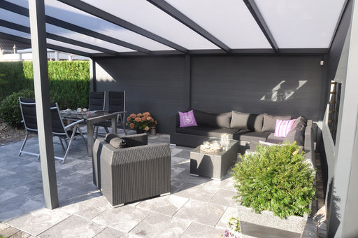 Aluminium veranda met wanden