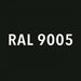RAL 9005 gitzwart